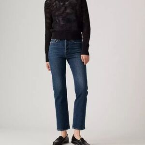 Levi's Wedgie Straight Jeans - Size 26x28